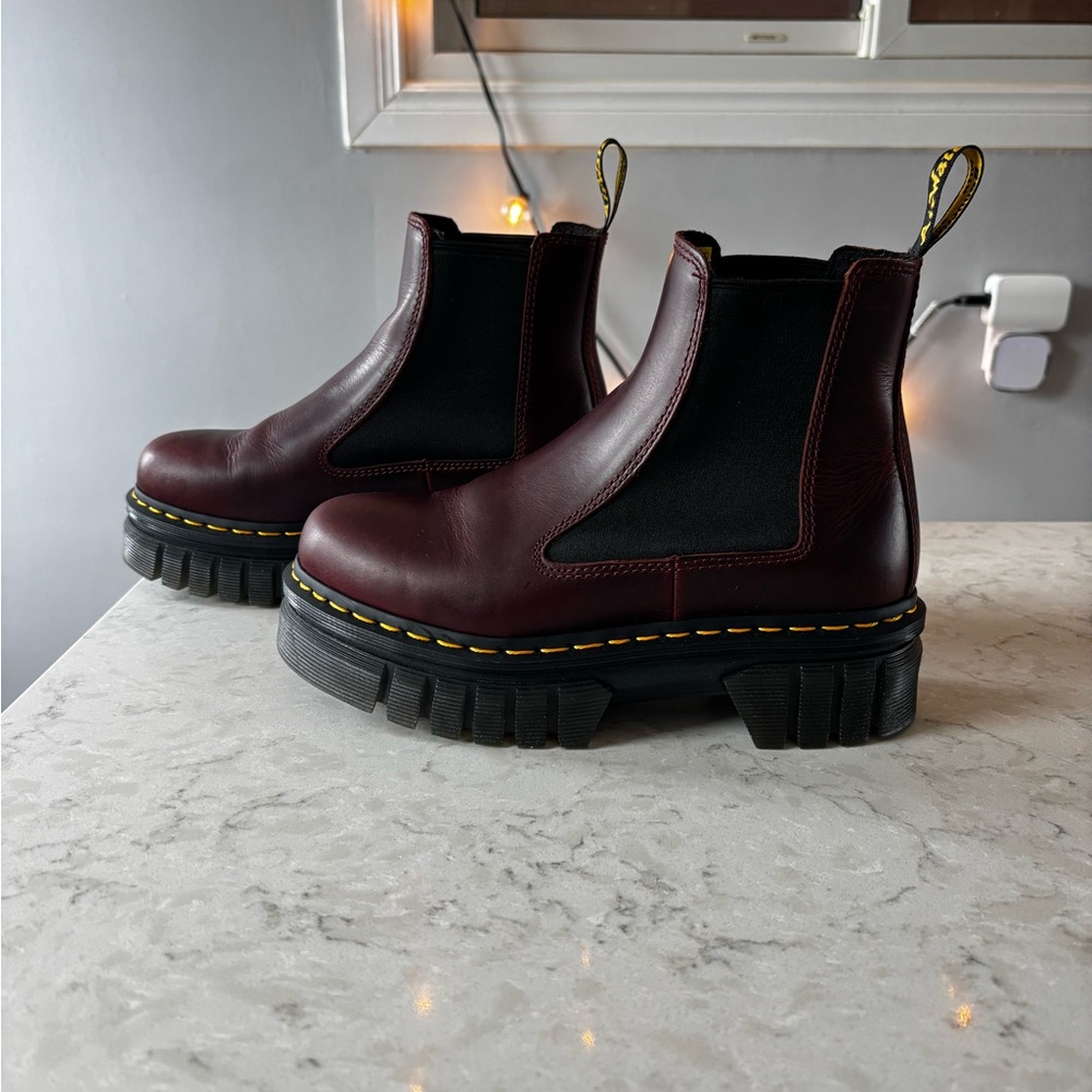BNWOT Burgundy Audrick Doctor Martens